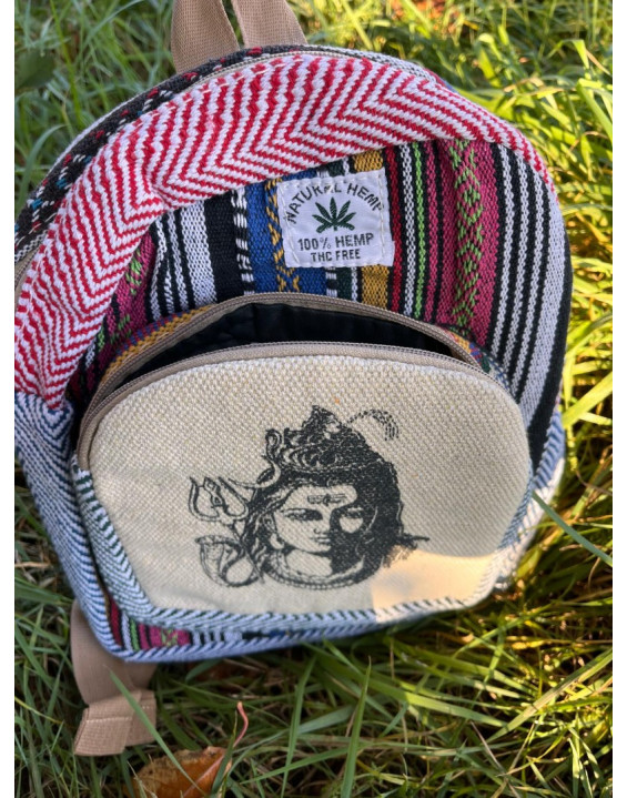 Ethno batoh z konope - SHIVA malý